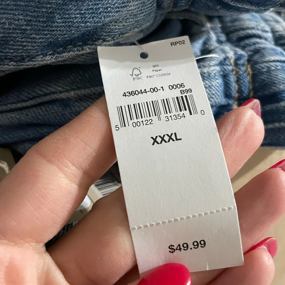 GAP Light Blue Kids Denim Jogger Jeans